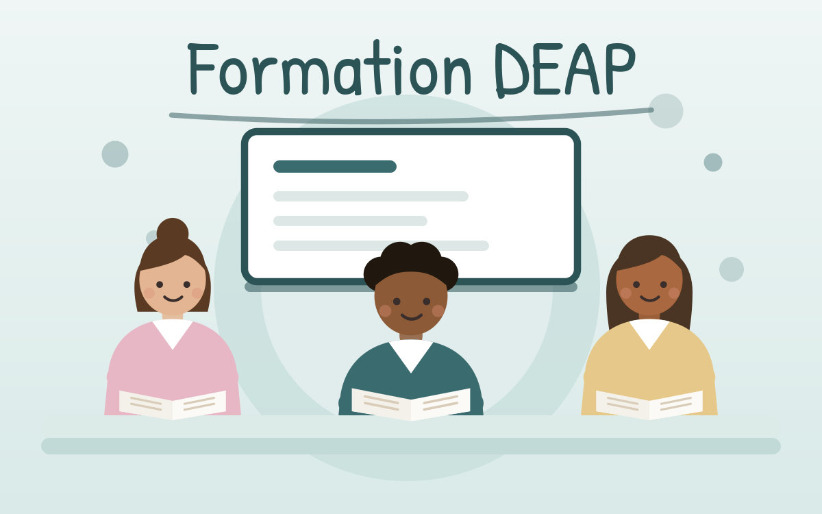 Illustration : élèves auxiliaires de puériculture en cours à l'IFAP