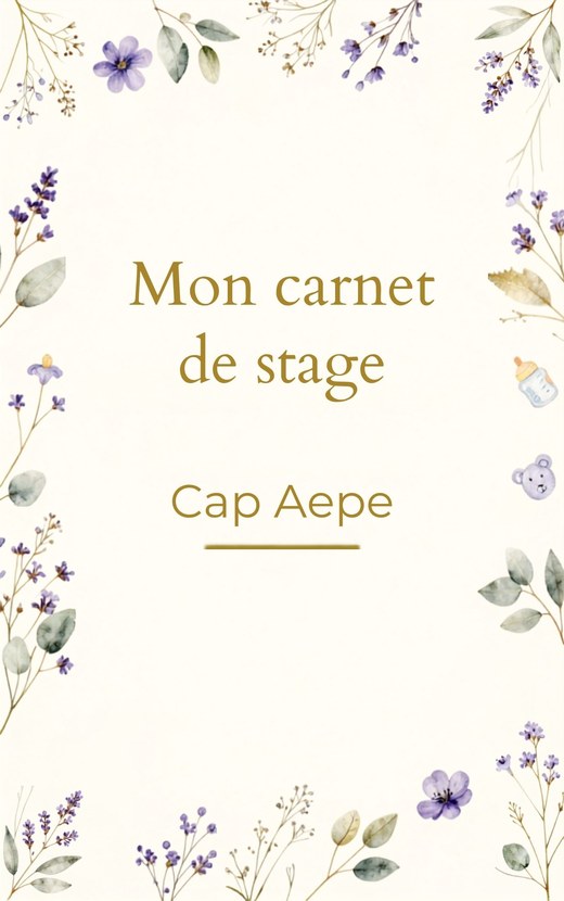 Carnet de stage CAP AEPE