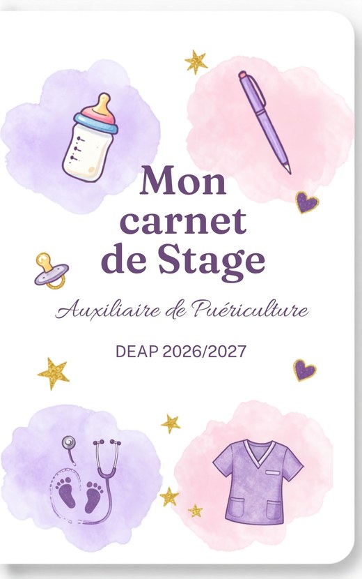 Carnet de stage auxiliaire de puériculture