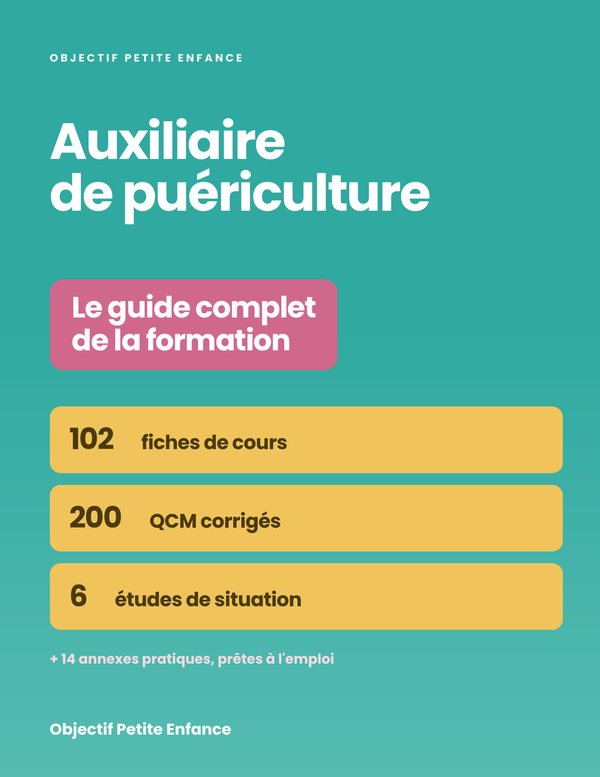 Auxiliaire de puériculture, le guide complet de la formation DEAP