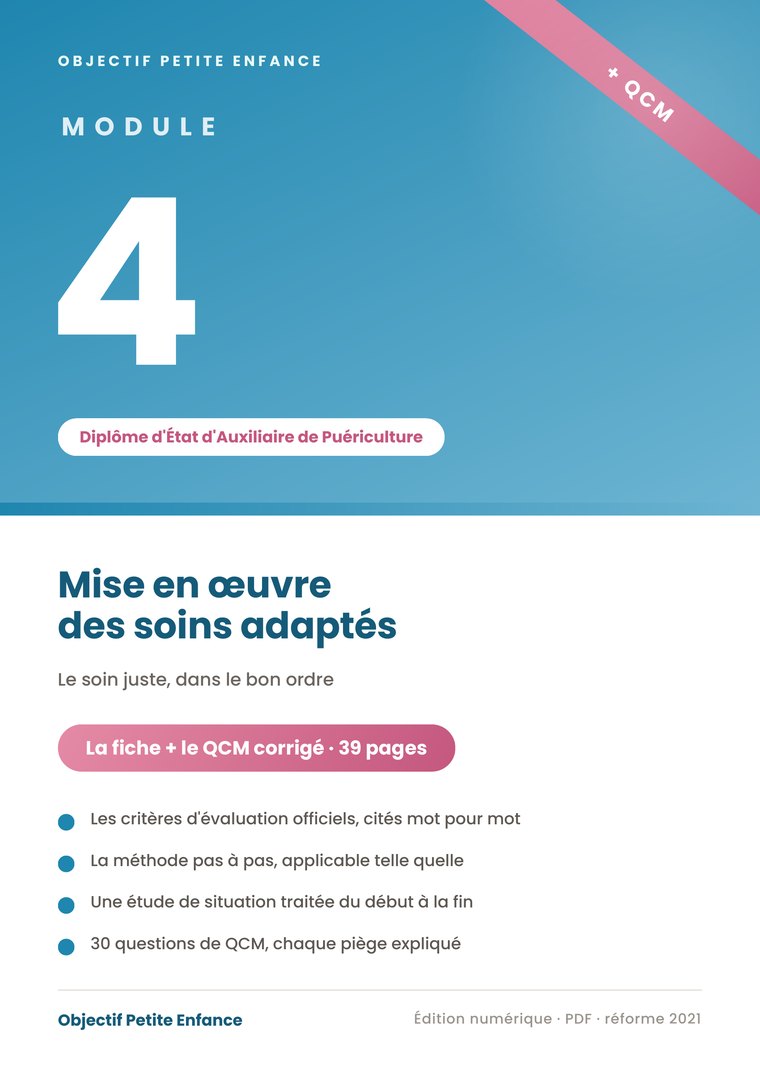 Fiche de révision du module 4 du DEAP et son questionnaire corrigé