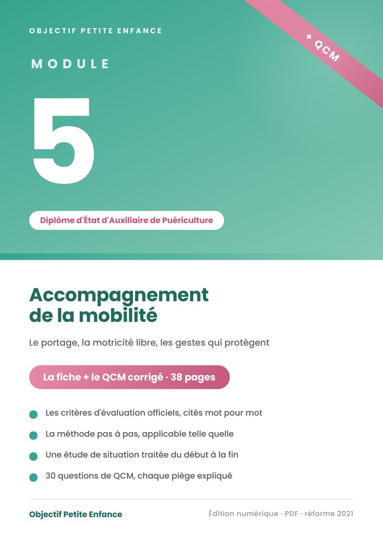 Fiche de révision du module 5 du DEAP et son questionnaire corrigé