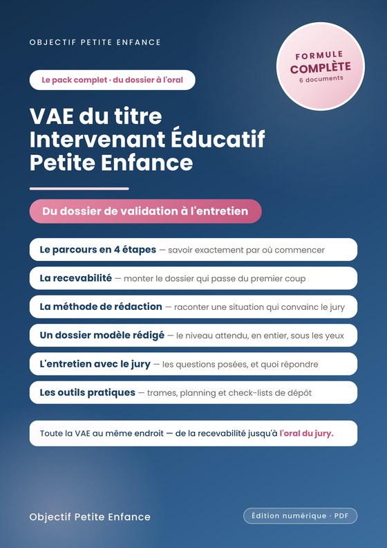 Pack VAE Complet IEPE